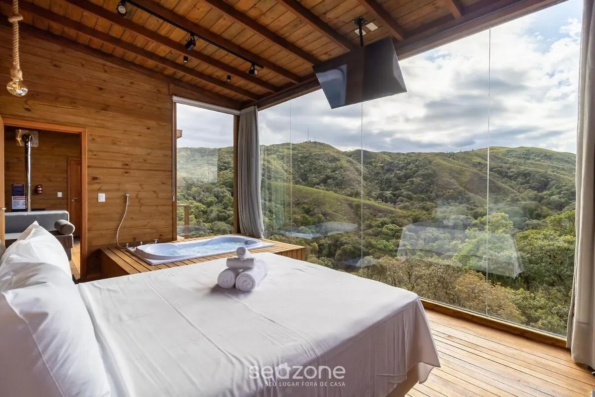 Cabana Com Vista Serra Catarinense Vst025 Anitápolis Lägenhet